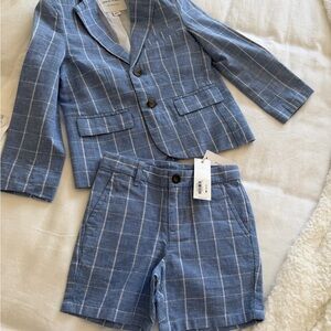 Janie and Jack Jacket with matching shorts just in time for Easter